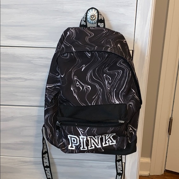 PINK Victoria's Secret Handbags - PINK Marble Backpack